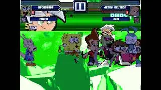 Mugen Request Team Spongebob Vs Team Jimmy Neutron