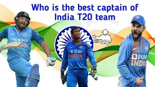 Indian t20 captains records India k most successful t20 captains