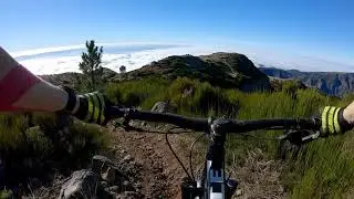 MTB enduro, Ridge trail in Madeira