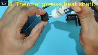 Thermal Grease Snapmaker Hotend