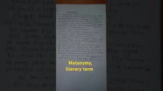 metonymy