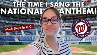 Singing the National Anthem... no I'm not joking (!!!)