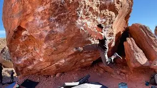 Monkey Bar Traverse - Red Rock Canyon Bouldering