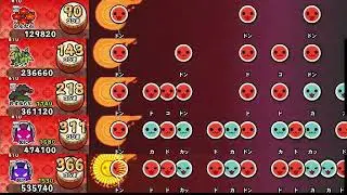 【太鼓の達人 NS2】イガク【全難易度同時再生】