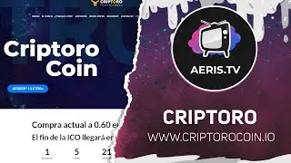 🌑 CRIPTORO ▶ ОБЗОР ПЕРСПЕКТИВНОГО ПРОЕКТА