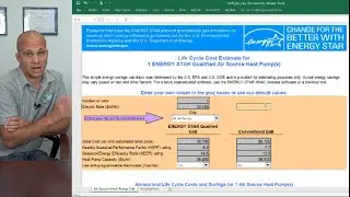 Energy Savings Calculations for Heat Pumps