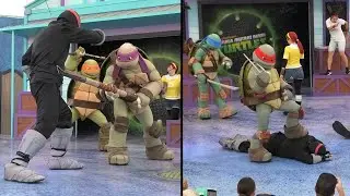 Teenage Mutant Ninja Turtles Sea World Gold Coast 2024 (Full Show, Recorded with two Cameras)