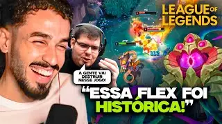 PASSEI MAL DE RIR COM O CAZ&Eacute; NA FLEX DA MADRUGADA! - LEAGUE OF LEGENDS | STAG JOGA