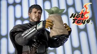 Моя ПЕРВАЯ фигурка Hot Toys!! 🤯🤯 || Распаковка коллекционного издания &laquo;Мандалорец и Грогу&raquo;