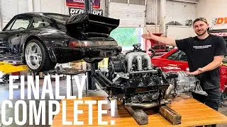 Porsche 964 drivetrain is READY TO INSTALL!