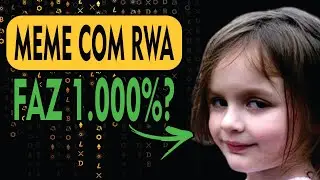 🔥 DISASTER COIN: MEME COM RWA PODE BUSCAR 1.000%?