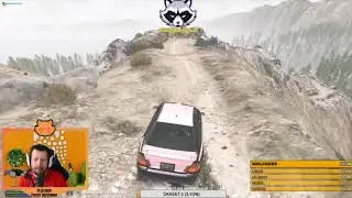 MedSimon Hvams p&aring; vej ned ad Chilliad Bjerget xD