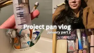  Project Pan vlog January 2025 part 2 | MOTD, Low-Buy Ramblings, nails of the week