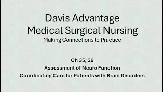Ch 35, 36 Neuro Assessment and Brain Disorders