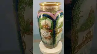 Porcelain paintings by A. V. Vorobyovsky. #art #porcelain
