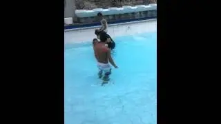 The Most Epic Pool Battle:D