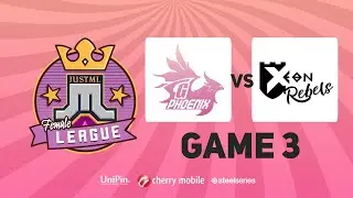 Just ML Female League 5 Day 2 SGP vs Xeon Rebels Game 3 (BO3) | Just ML Mobile Legends