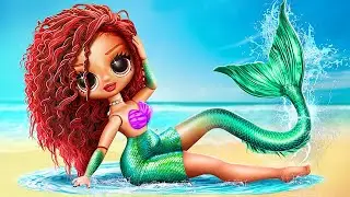 Princess Ariel's Ocean Adventures! Mermaids Hacks and Crafts!
