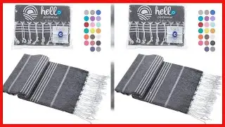 Discover the Authentic Turkish Peshtemal Towel: Lightweight, Absorbent, and Stylish