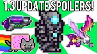 Terraria 1.3 Spoilers: Meowmere's Revenge (NEW Laser Machinegun / Drill, Armor, & More!) @demizegg