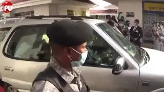 Chief Justice of India arrived in Tripura High Court.
