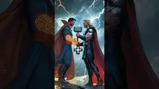 Let's create dr. strange hybrid! ☠️ #hybrids #fusion #marvel #avengers