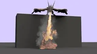 Dragon Animation Part2 - Fire