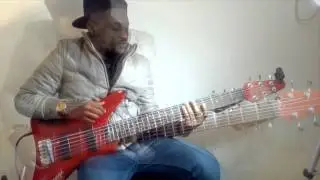 *******Double Sided, Double Neck, Cherry Guitar Demo Busuyi**********