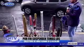 ¡POR FIN! Colectivos de Libre se retiran de instalaciones de la AMDC tras tomas por Jorge Aldana