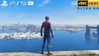 Spider-Man: Miles Morales - (PS5 Pro) 4K 60FPS HDR + Ray tracing Gameplay - (Full Game)