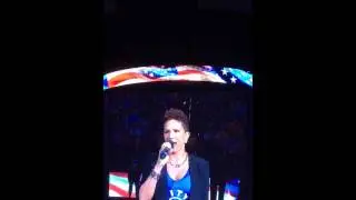 Omega Sings Nation Anthem