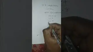 how to find 16's Complement of -(23.7)#16scomplement #15scomplement #shorts #viral