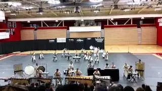 Tyler Miles - Vanden H.S. 2015 winter drum line competition