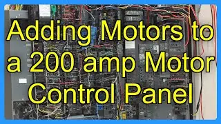 Adding Motors to a 200 amp Motor Control Panel