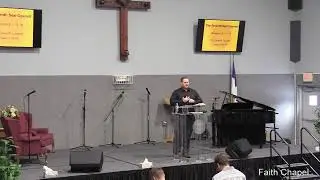 Sunday school with preaching by Brother Tyler Reed.