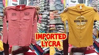 Imported Shirts Wholesale | 4 Way Lycra , Printed Shirts | New National Market