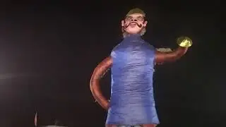 (anjad) chota barda basahat me 45 fhit ka ravan dahan kiya gaya jisme yuvao ne enjoy kiya 2023