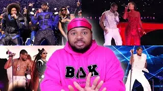 USHER x SUPER BOWL LVIII (58th) 2024 APPLE MUSIC HALFTIME PERFORMANCE | REACTION !