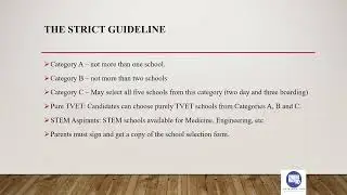 2025 BECE SCHOOL SELECTION  PROCESS & GUIDELINES