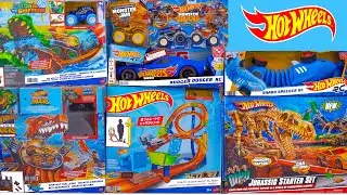 Hot Wheels Collection Unboxing Review ASMR | Hot Wheels City Ptero-Port Attack Playset
