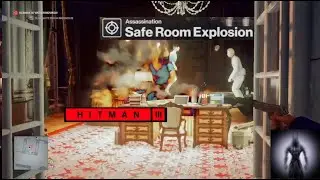 HITMAN The Targets, Safe Room Explosion Challenge, Dalia Margoles & Viktor Novikof, Paris