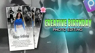 How to edit Creative Birthday photo | creative Birthday Photo Editing | Tutorial 