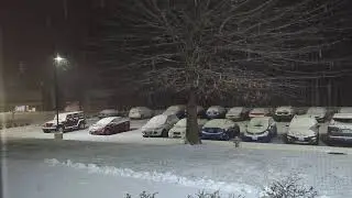 Virginia Snow Storm Time-lapse 2025