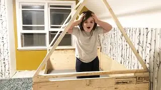 DIY- Building a dreamy HIDEOUT tent bed from scratch!