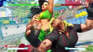 Street fighter V - Laura's moves
