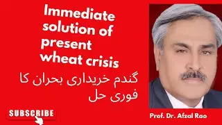 wheat crisis solution   clip 2 talk of Rao Afzal on Roze News 20 May 2024