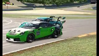 Tirums with the classic over-under overtake in T10 at Road Atlanta
