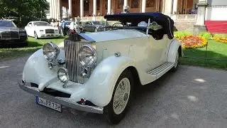 1938, Rolls-Royce 25-30 Open Tourer, Exterior and Interior, Oldtimer Meeting Baden-Baden, 2015