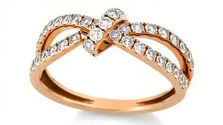 Ring Rotgold Diamant #diamond #jewelry #online #detaschmuck #auktion #edelsteine