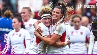 SENSATIONAL full-time SCENES 🔥 | England reach the final! | Rugby World Cup 2025
